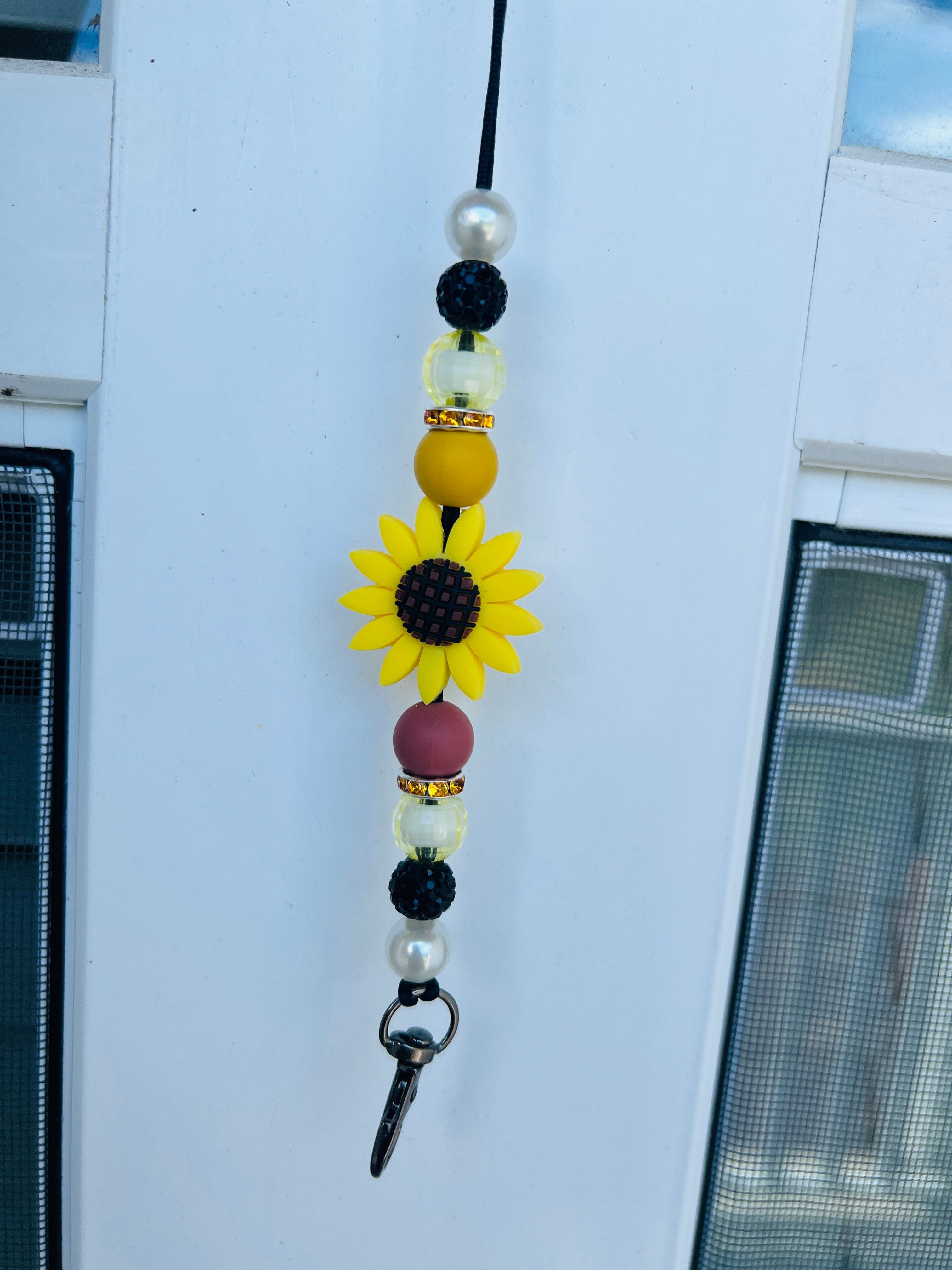 *NEW* sunflower car hanger