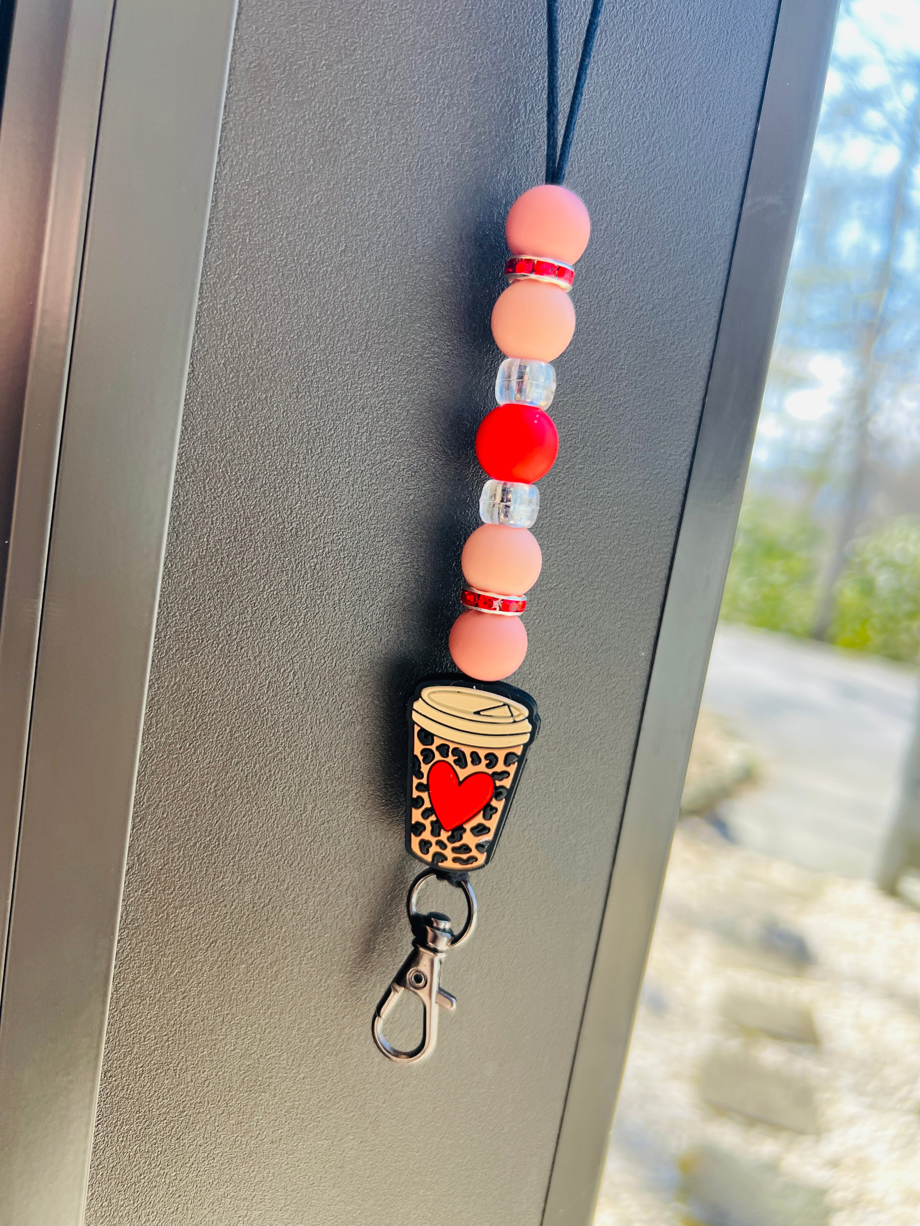 leopard coffee car hanger
