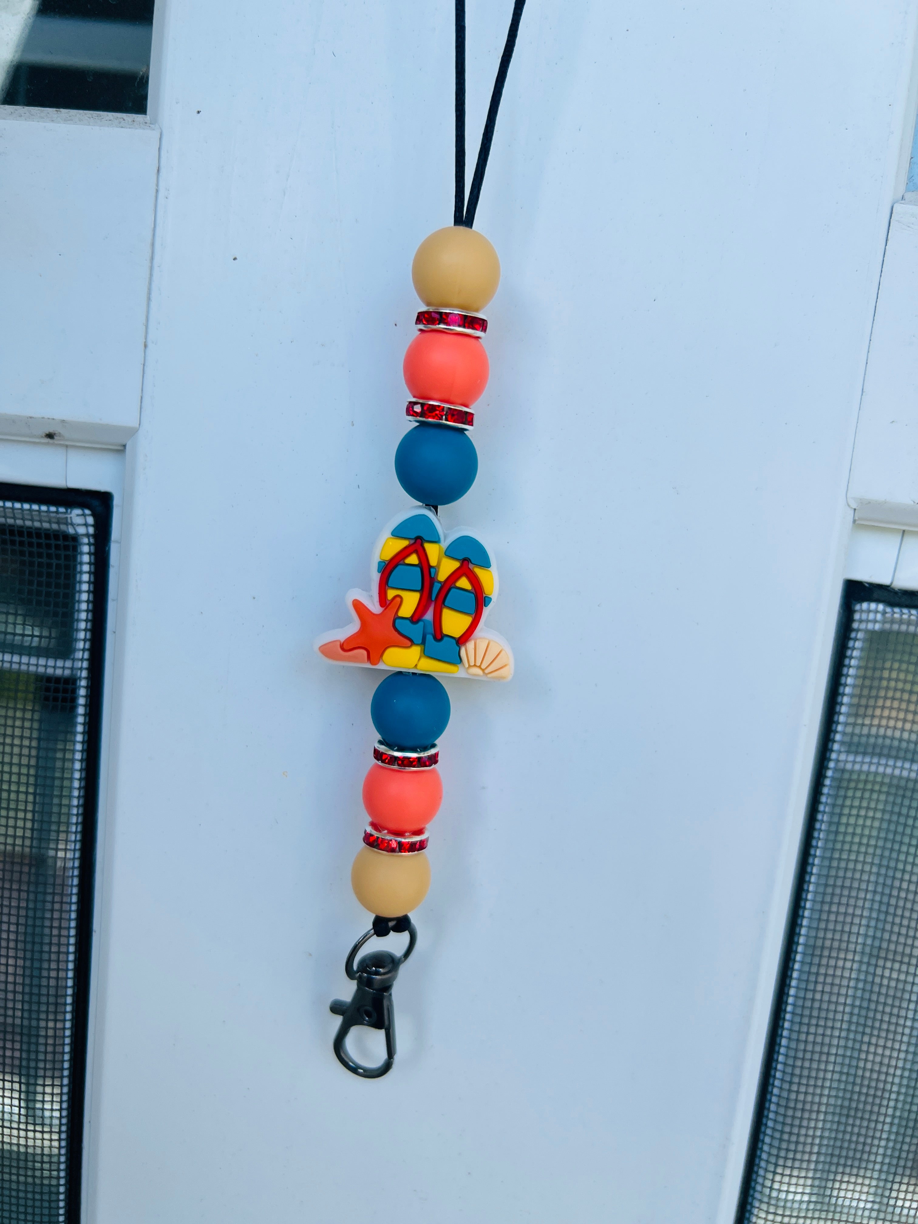 *NEW* flip flops car hanger