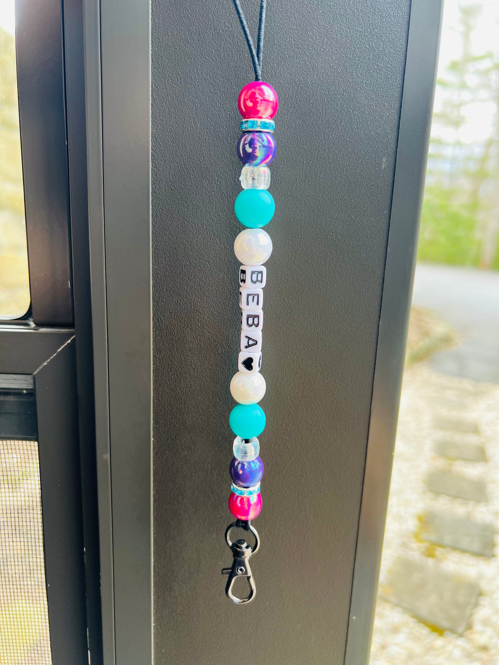 Custom name car hanger (Baddie)