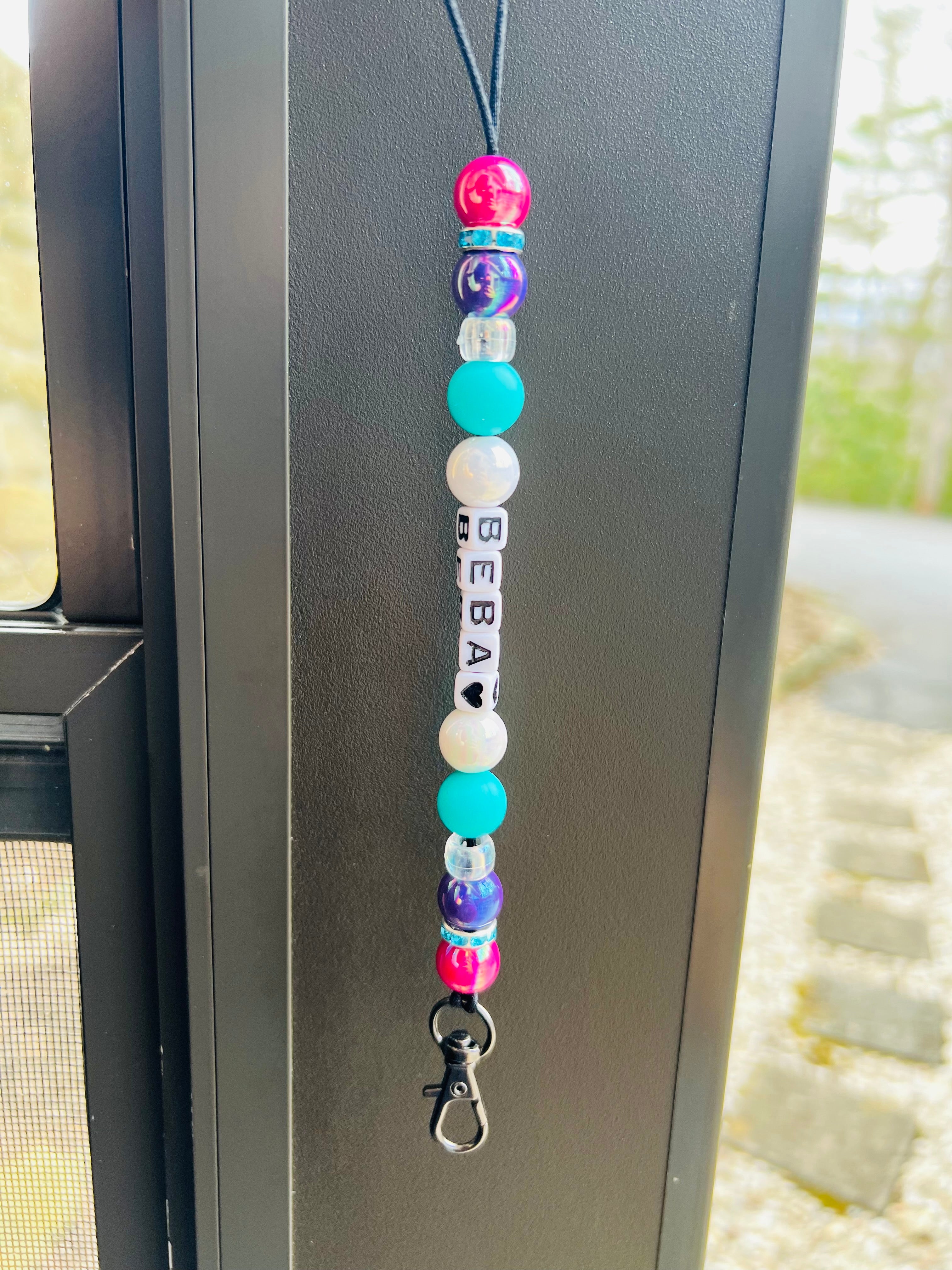 Custom name car hanger (Baddie)