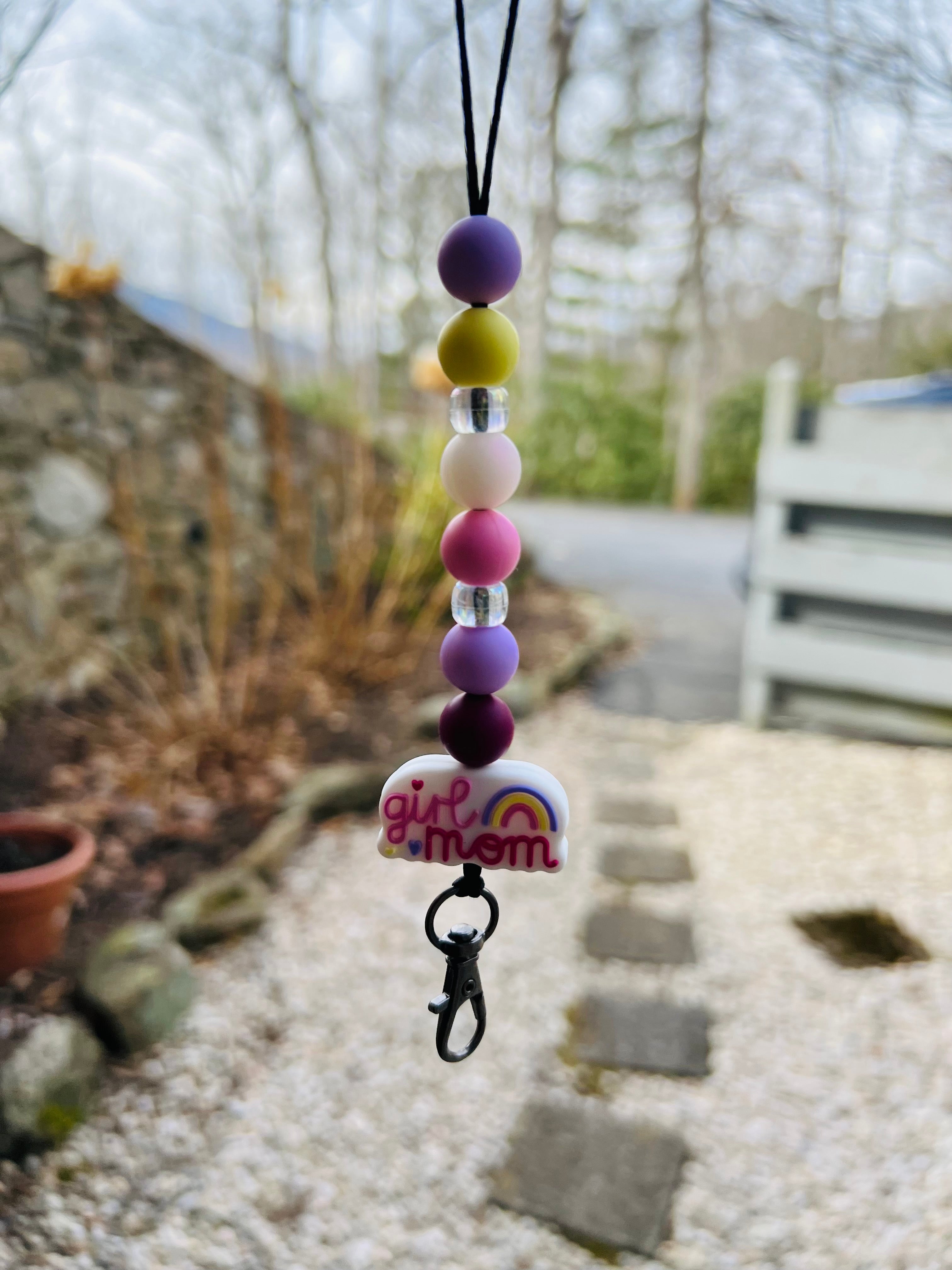 Girl mom car hanger