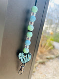 be kind blue car hanger