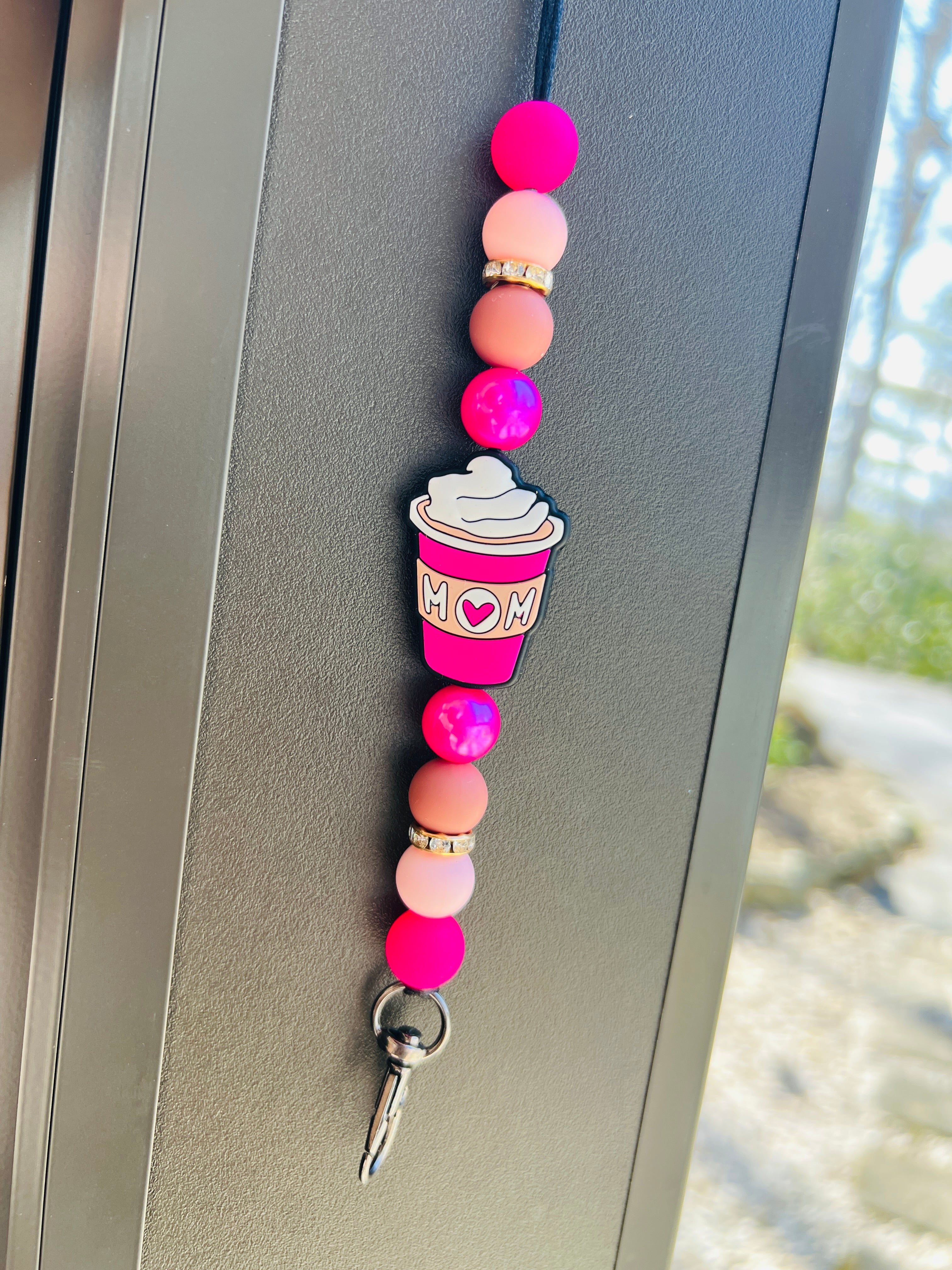 mom coffee car hanger
