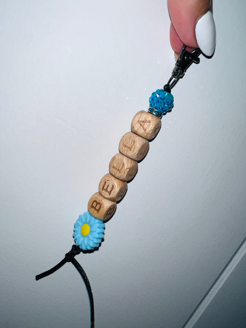 Sunflower custom keychain (add name in special instructions)