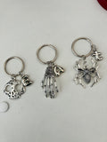 *NEW* Initial Halloween keychain