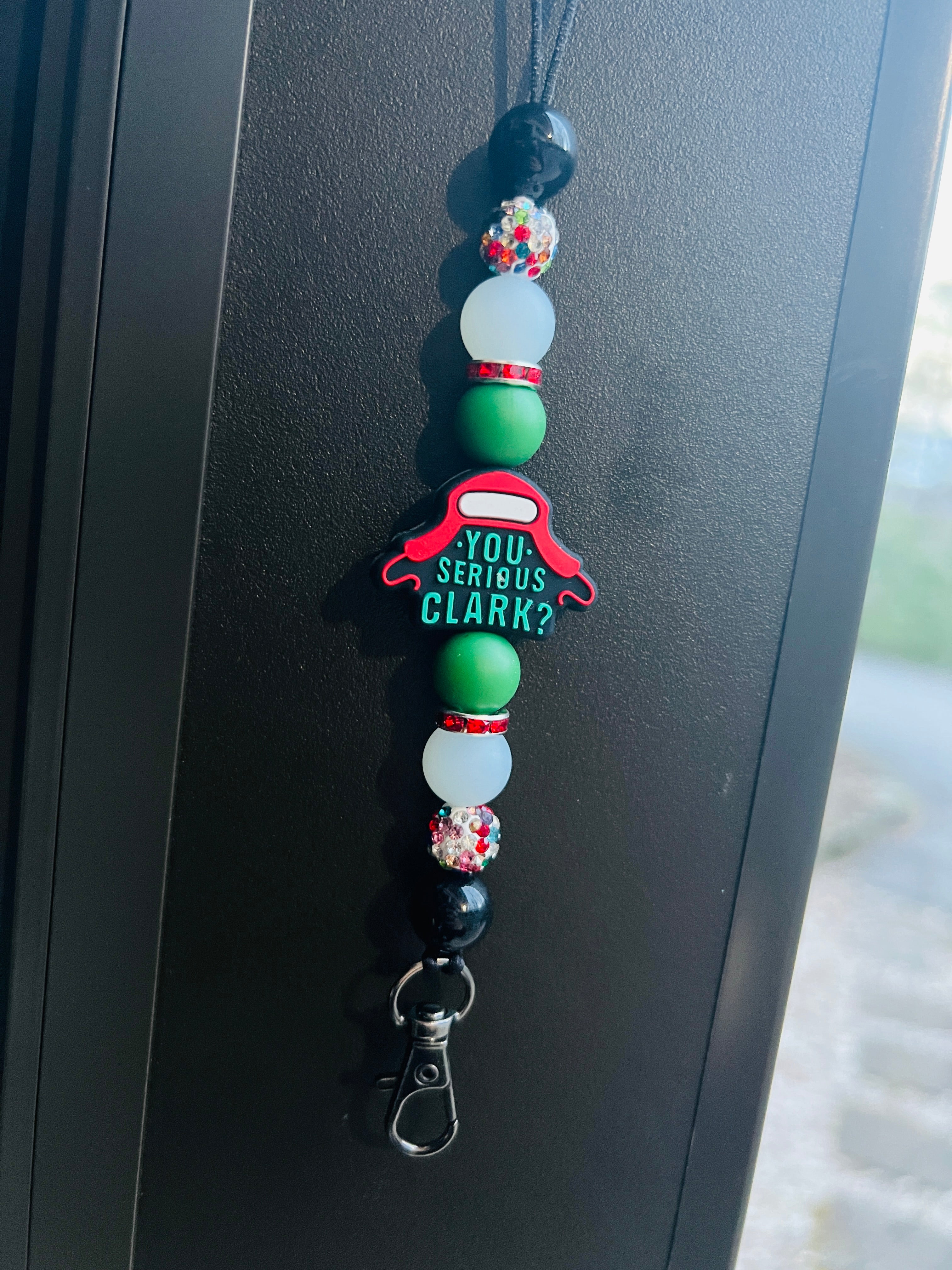 you serious Clark? car hanger