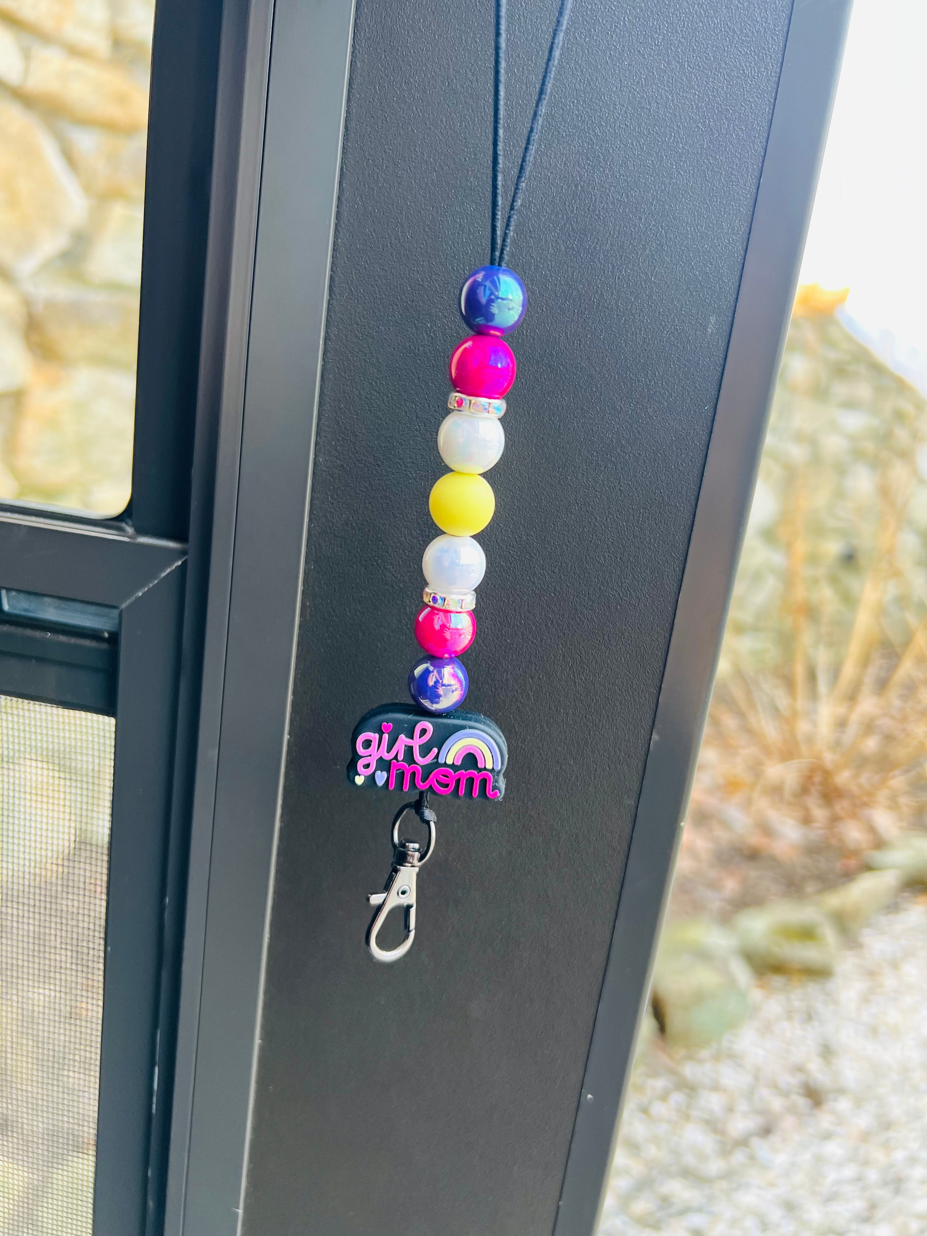 Girl mom car hanger