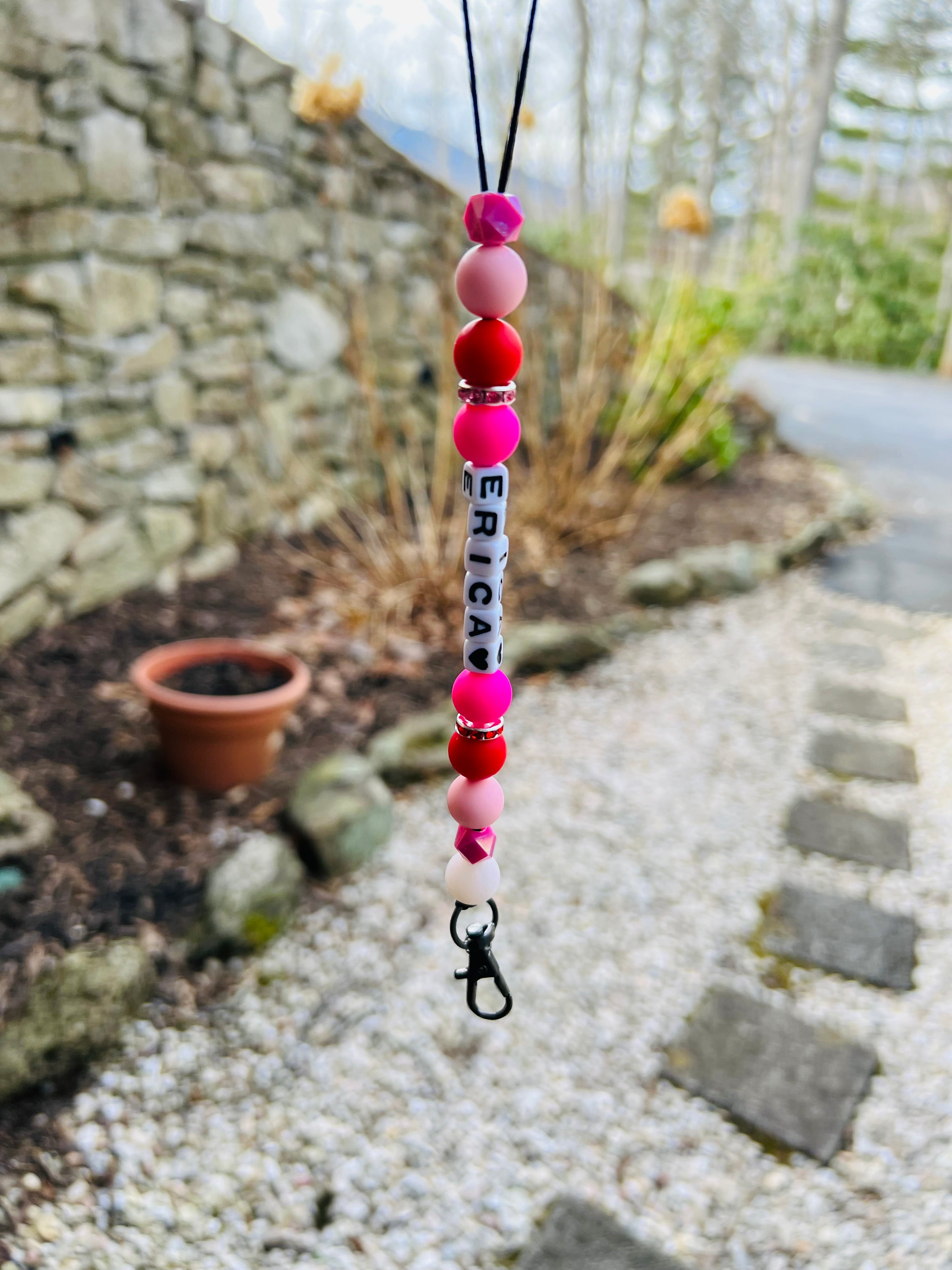 Custom name car hanger (Baddie)